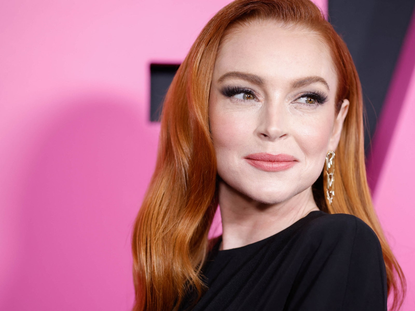 Lindsay Lohan’s Cutout Dress at the Mean Girls Premiere Proves She’s Still a ‘Regulation Hottie’