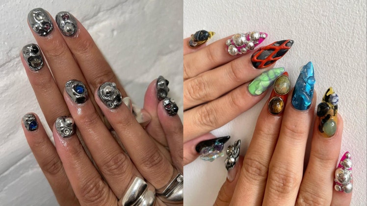 Everything You Need to Know About Getting 3D Nail Art