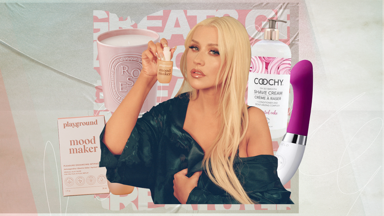 What Christina Aguilera Needs to Get Her Off: Diptyque Candles, Lelo Vibrators, and Playground Lube