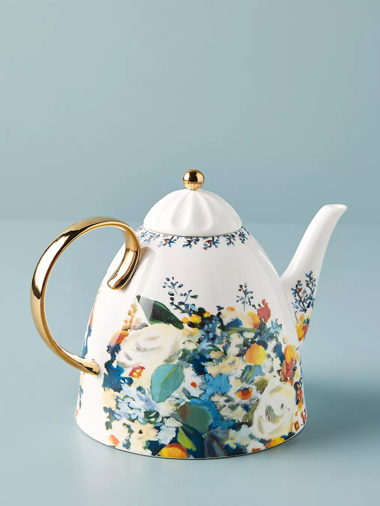 Anthropologie Botanica Teapot
