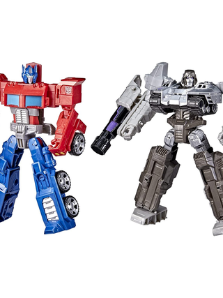 Transformers Toys Heroes and Villains Optimus Prime and Megatron 2Pack Action Figures